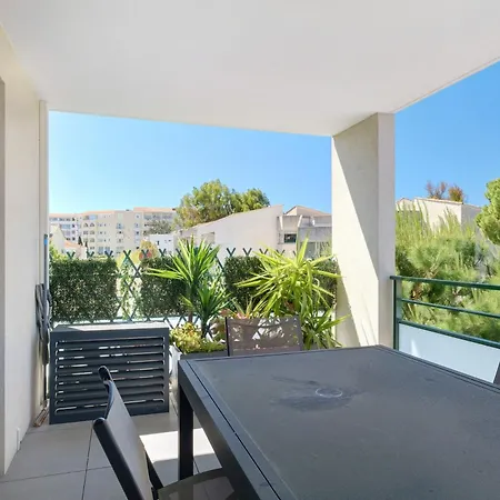 Apartment Cap Sud, 3pcalme,piscine,pk